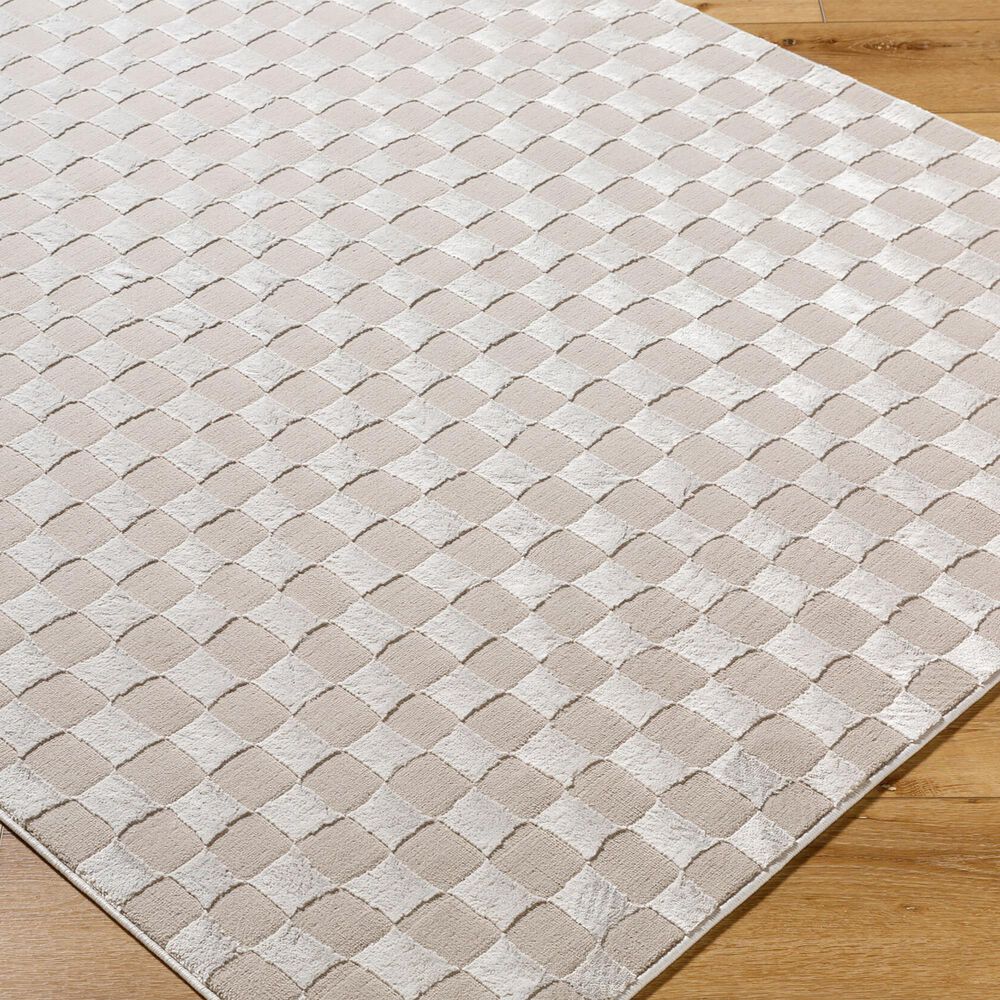 Surya Alder ALD-2321 7&#39;7&quot; x 10&#39; Taupe and Tan Area Rug, , large