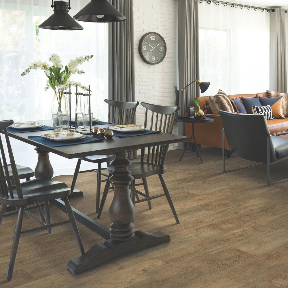 Mohawk Dodford 20 Mil Glue Down Dorian Oak 7&quot; x 52&quot; Luxury Vinyl Plank, , large