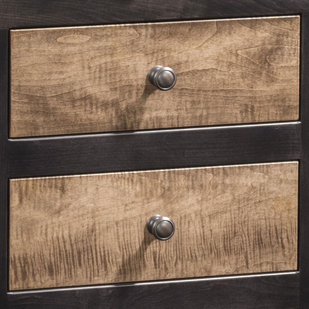 Trailway Llc Bighorn 6-Drawer Buffet in Shadow and Pitch Black, , large