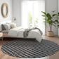 Dalyn Rug Company York 10" Round Black Indoor/Outdoor Area Rug, , large