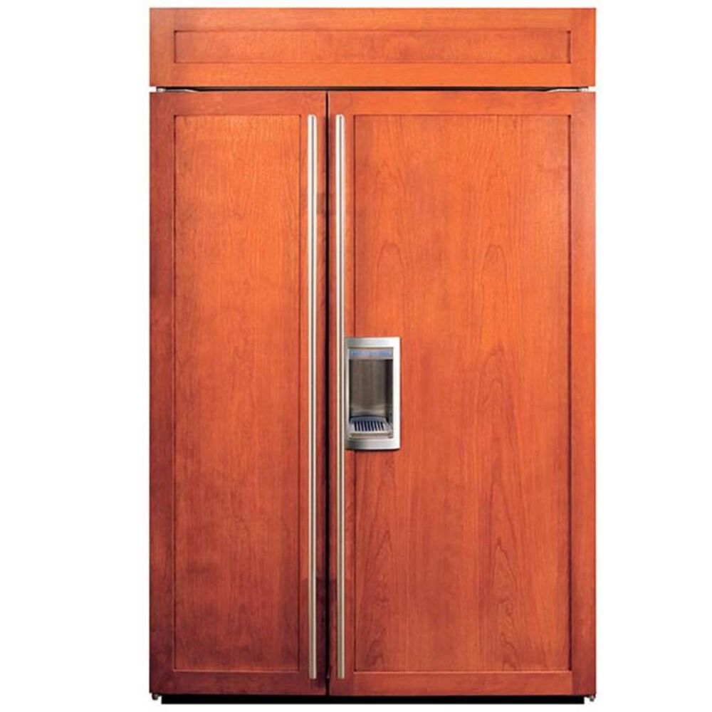 Sub Zero 48" Built-in Side by Side Refrigerator Panel Ready (Overlay), , large