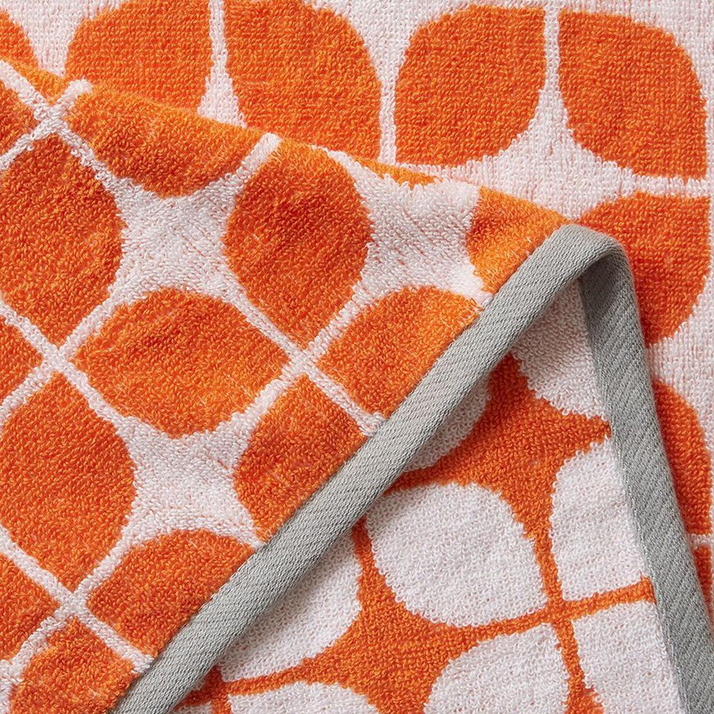 Hampton Park Lita 6-Piece Cotton Jacquard Bath Towel Set in Orange, , large