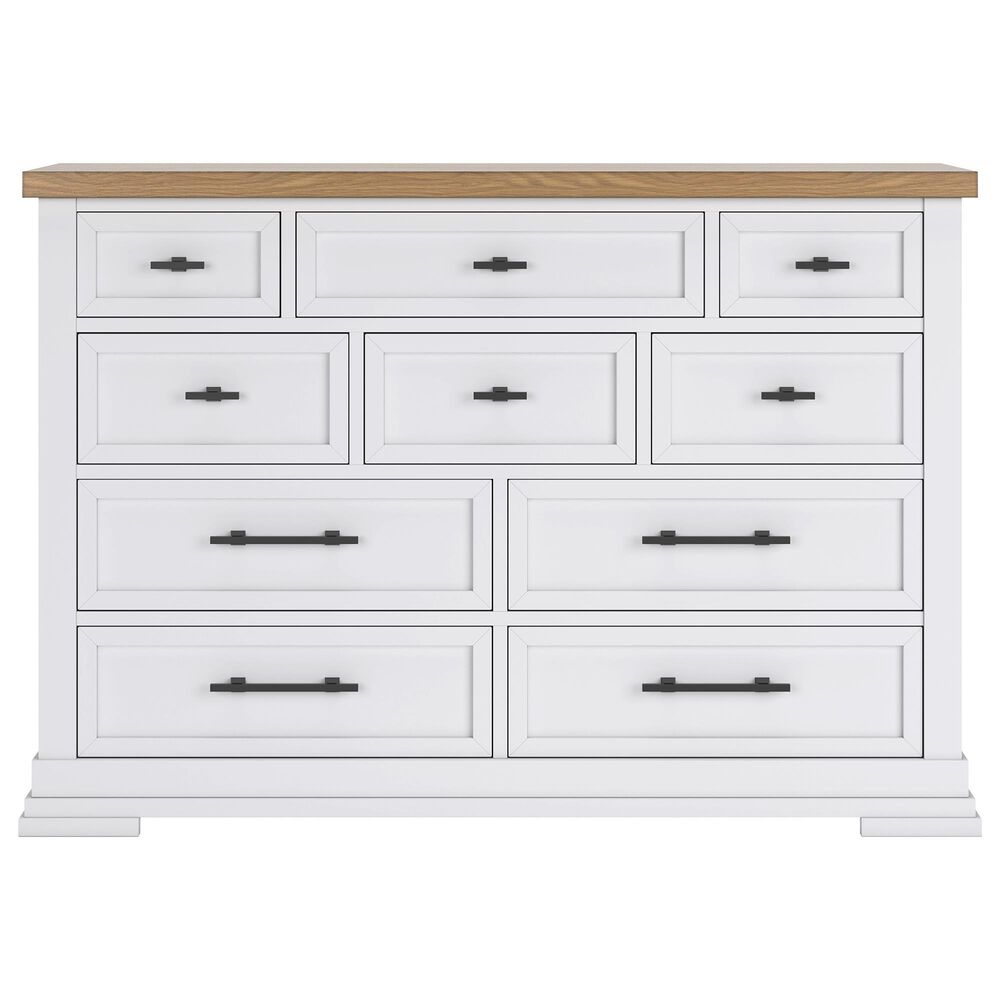 Ashley 4-Piece Queen Bedroom Set in White, , large