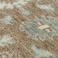 RIZZY Belmont 10" x 14" Brown, Ivory and Light Blue Area Rug, , large