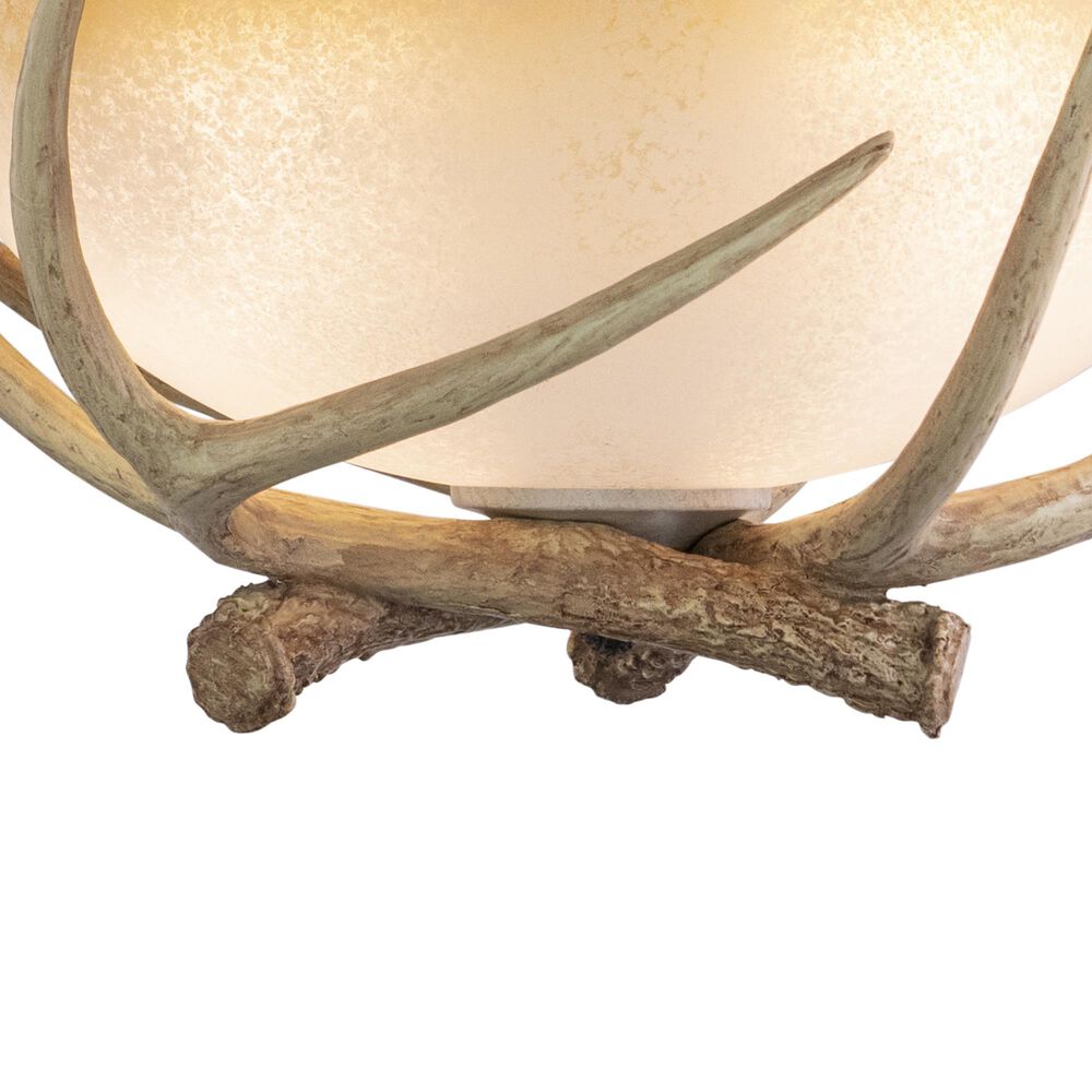Vaxcel Lodge 3-Light Semi Flush Mount in Noachian Stone, , large