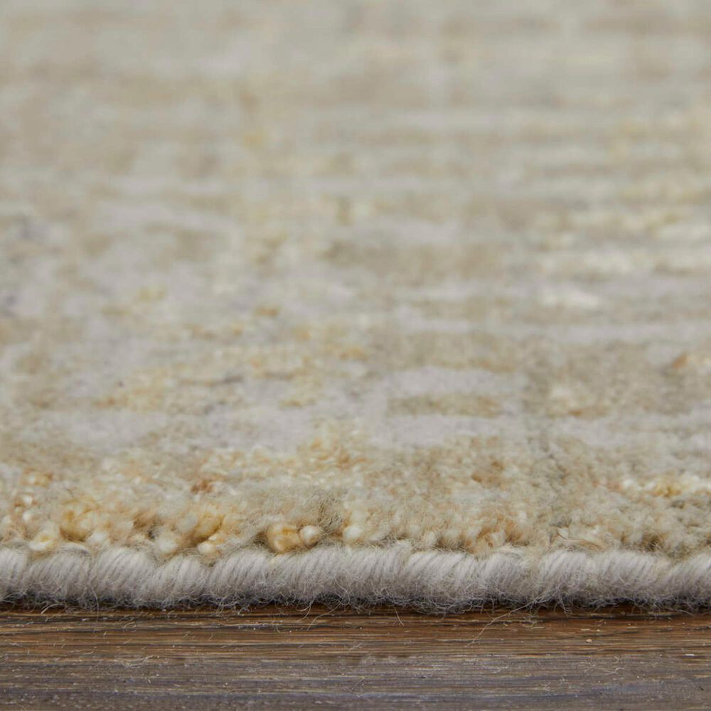 Feizy Eastfield 69FRF 3&#39; x 5&#39; Gold and Ivory Area Rug, , large