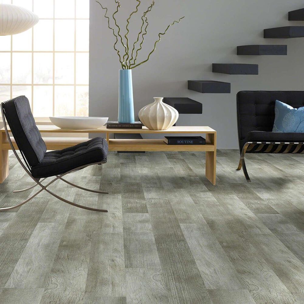 Shaw Three Rivers 12 Steel City 6" x 48" Luxury Vinyl Plank, , large