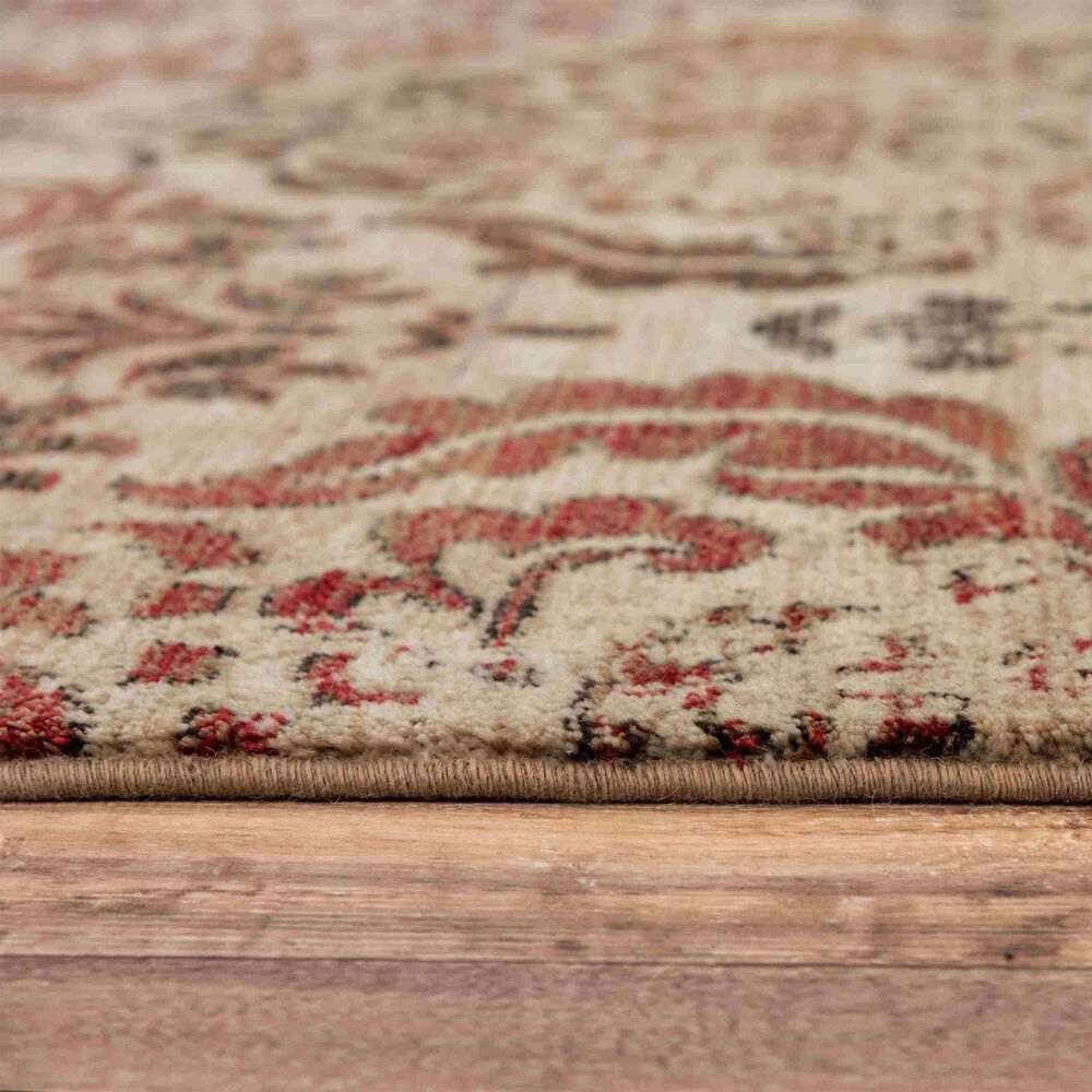 RIZZY Gossamer 5&quot; x 8&quot; Beige, Brown and Rust Area Rug, , large