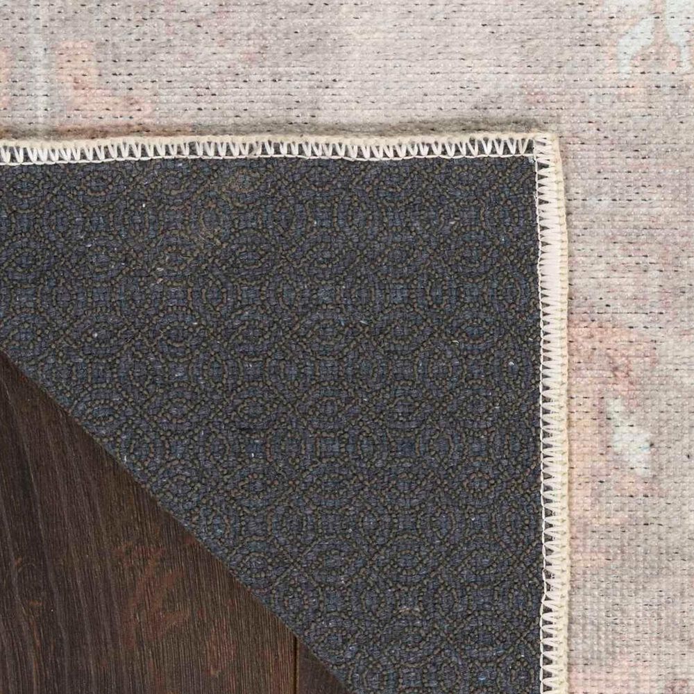 Nourison Vintage Washables Grey 7'10" x 9'10" Area Rug, , large