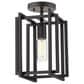 Golden Lighting Tribeca Semi-Flush in Matte Black, , large