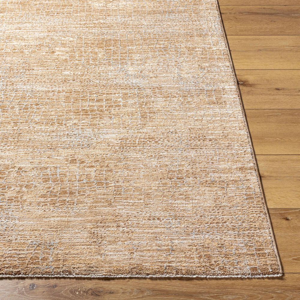 Surya Masterpiece Light Gray, Beige, Tan and Medium Brown 2'7" x 3'11" Area Rug, , large