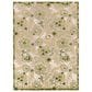 Nourison Aloha ALH17 12" x 15" Ivory and Green Indoor/Outdoor Area Rug, , large