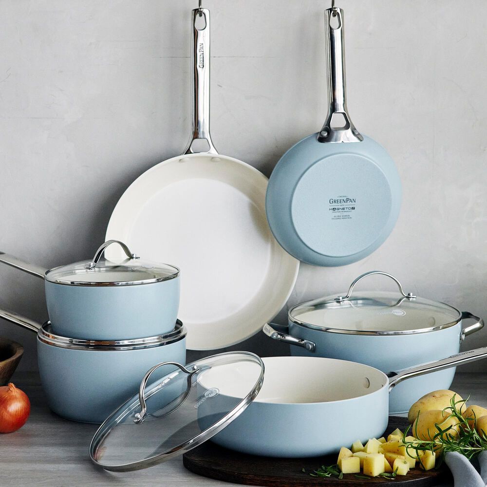 Green Pan Padova Pro 10-Piece Cookware Set in Blue Haze, , large