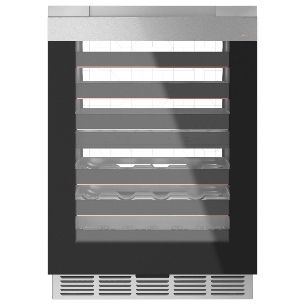 Cafe 4.8 Cu. Ft. Wine Center in Platinum Glass, , large