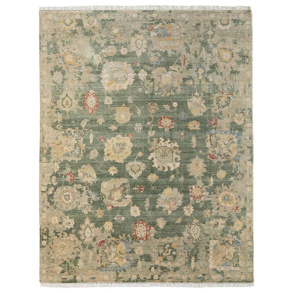 Feizy Noris Green 2"6" x 8" Runner, , large