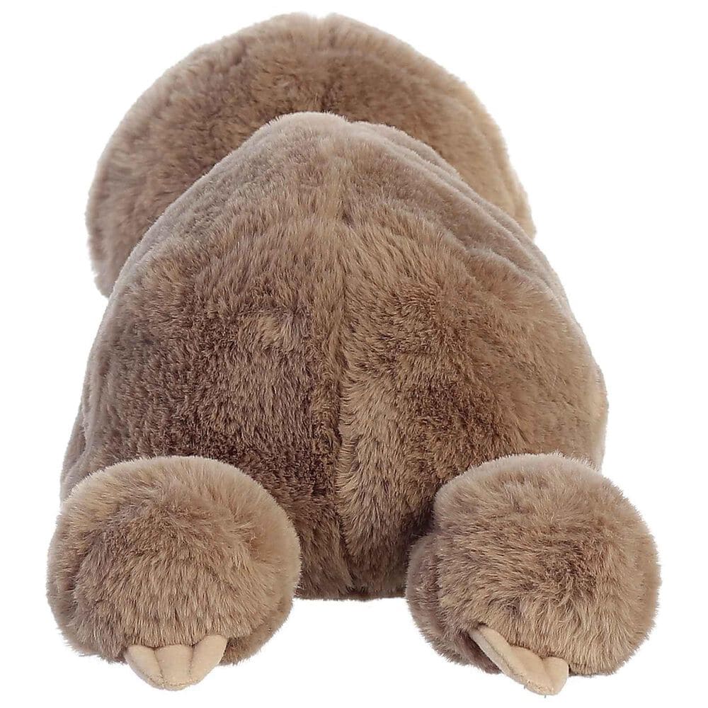 Aurora Snoozles 18&quot; Sloth Plush in Brown, , large