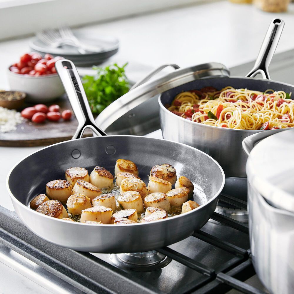 Green Pan GP5 13-Piece Cookware Set in Stainless Steel, , large