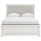 Ashley Zuraleus 4-Piece Queen Upholstered Panel Bedroom Set in Matte White, , large