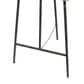 Maple and Jade Extra Large Adjustable Display Easel with Wood Tray in Matte Black and Dark Brown, , large