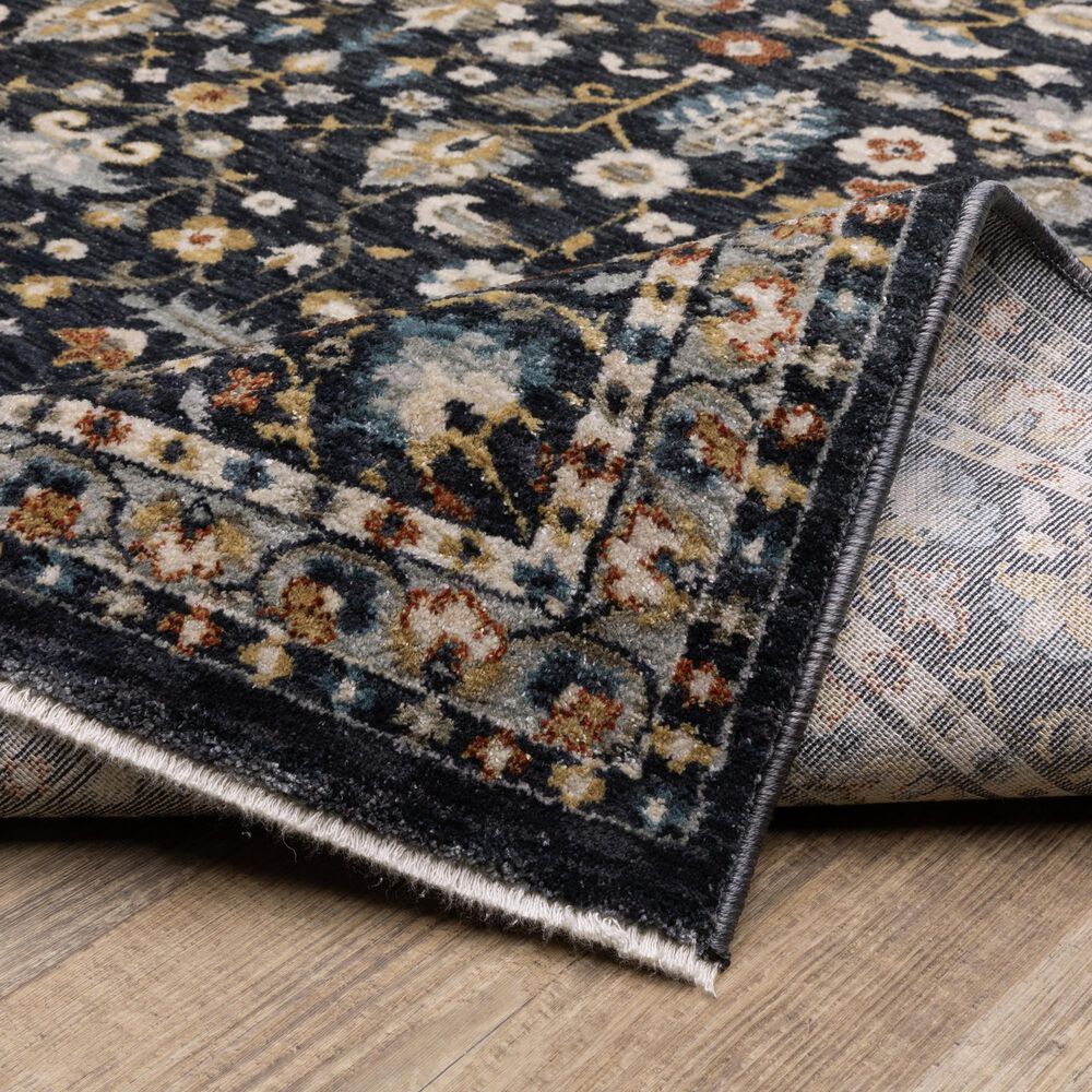 Oriental Weavers Eliana ELI04 Blue and Multicolor 2&#39;3&quot; x 7&#39;6&quot; Runner, , large