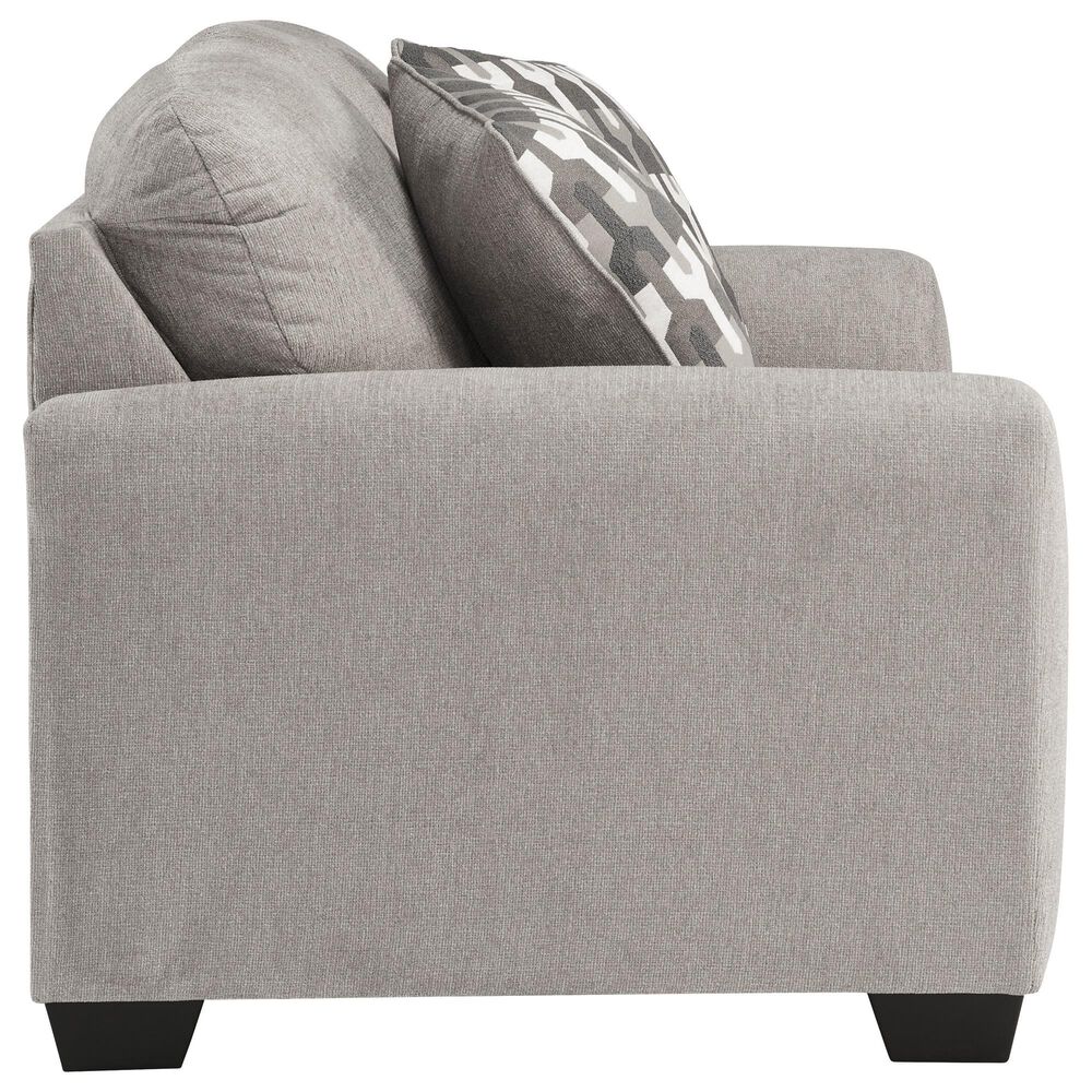 Ashley Avenal Park Stationary Loveseat in Flannel, , large