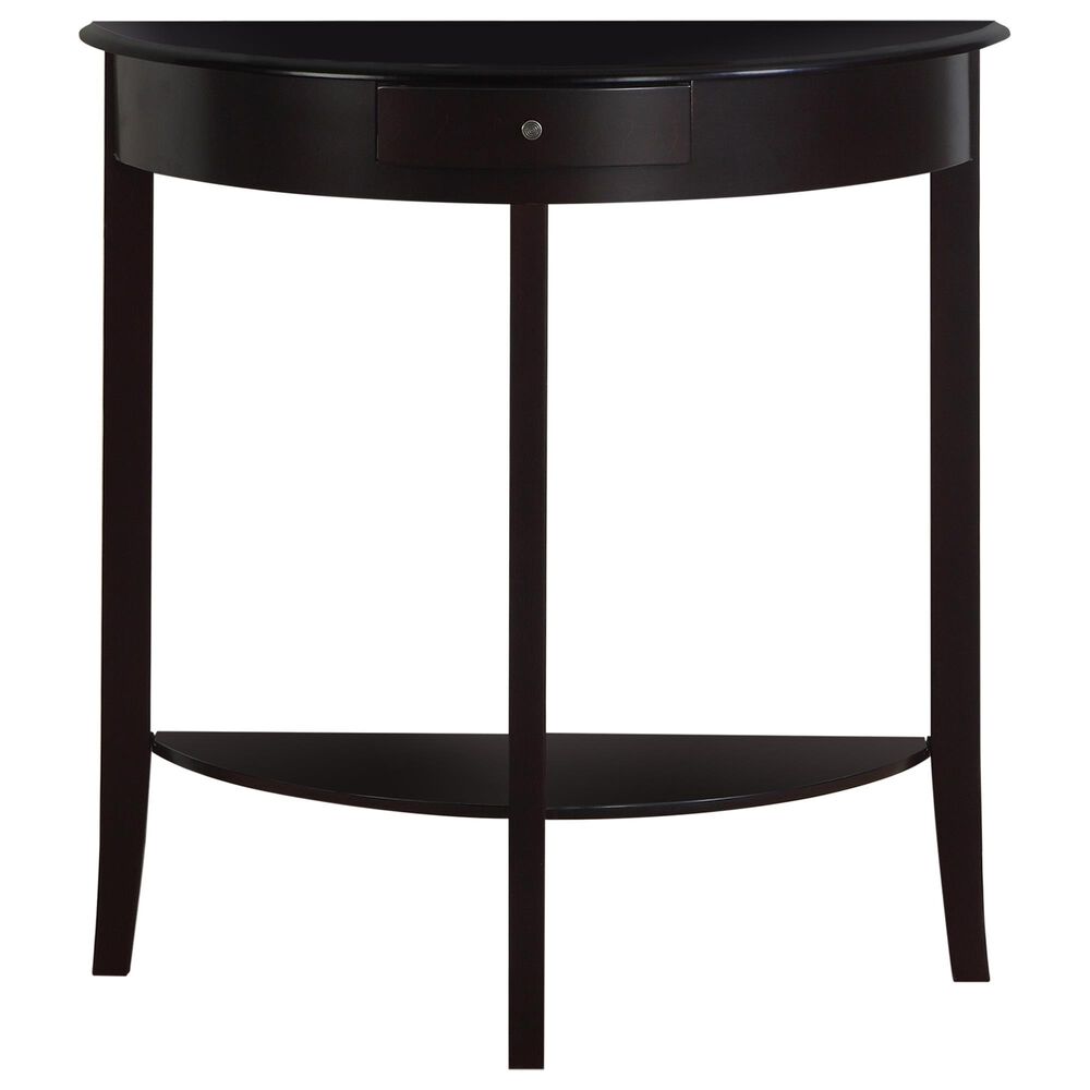 Monarch Specialties 31" Hall Console in Dark Cherry, , large
