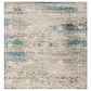 Safavieh Aria 6"6" Square Blue and Creme Area Rug, , large