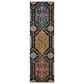 Dalyn Rug Company Silk Road Black, Ivory, Paprika, Sage, Gold and Gray 2"3" x 7"6" Runner, , large