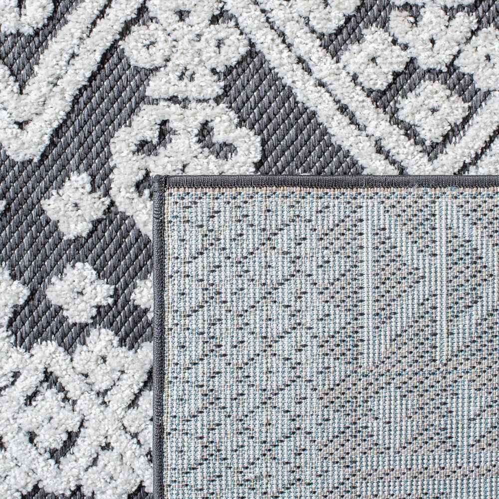 Safavieh Cabana CBN658A 5&#39;5&quot; x 7&#39;7&quot; Ivory and Grey Indoor/Outdoor Area Performance Rug, , large