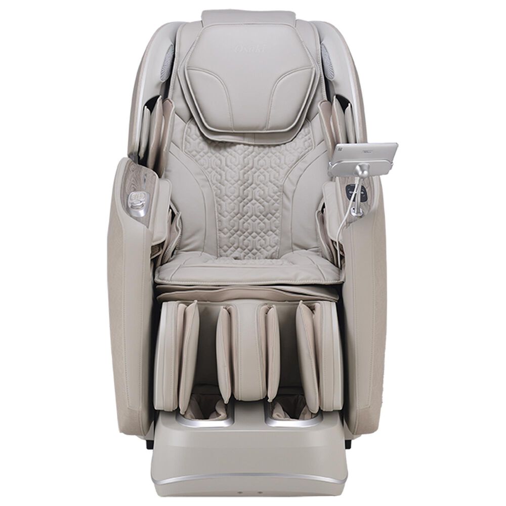 Osaki Platinum 4D and 3D Manhattan Duo Zero Gravity Massage Chair in Taupe, , large