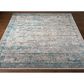 Surya Solar 10" x 14" Gray, Teal, Dark Blue, Light Gray, Charcoal and Mustard Area Rug, , large