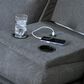 Ashley Side-Swipe Manual Reclining Sofa in Charcoal, , large