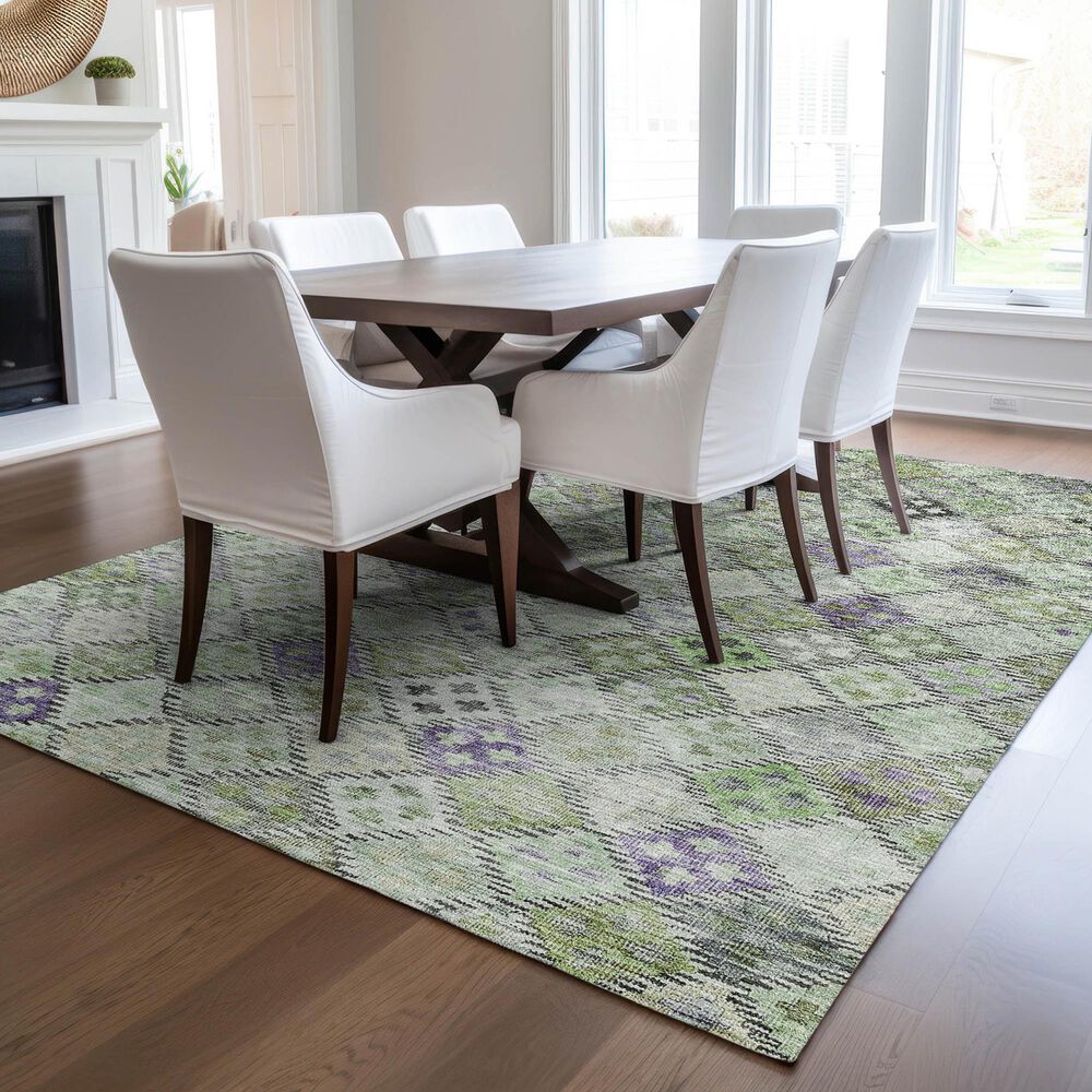 Dalyn Rug Company Solace SL6 5&#39; x 7&#39;6&quot; Green Area Rug, , large