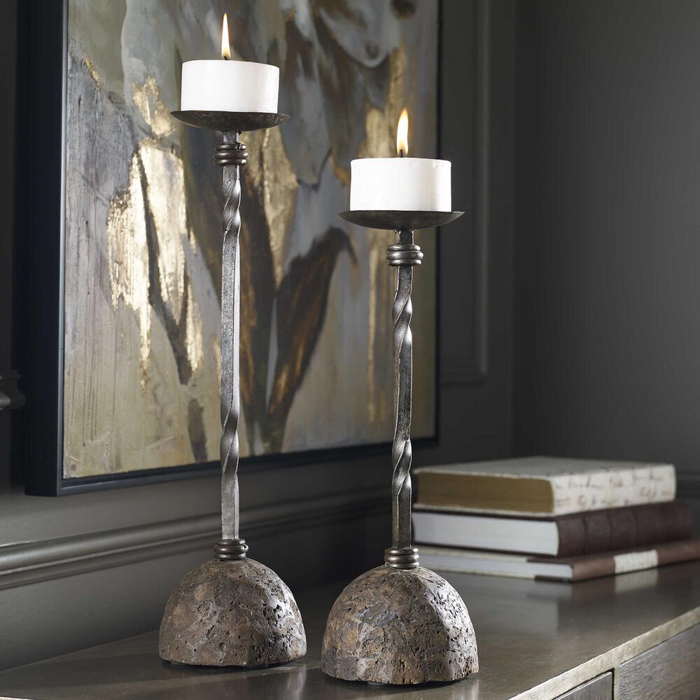 Uttermost Keegan Candleholder (Set of 2), , large