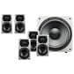 SVS Prime Satellite 5.1 System in Gloss White, , large