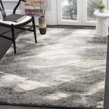 Safavieh Retro RET2891-8012-3 3" x 5" Grey/Ivory Area Rug, , large
