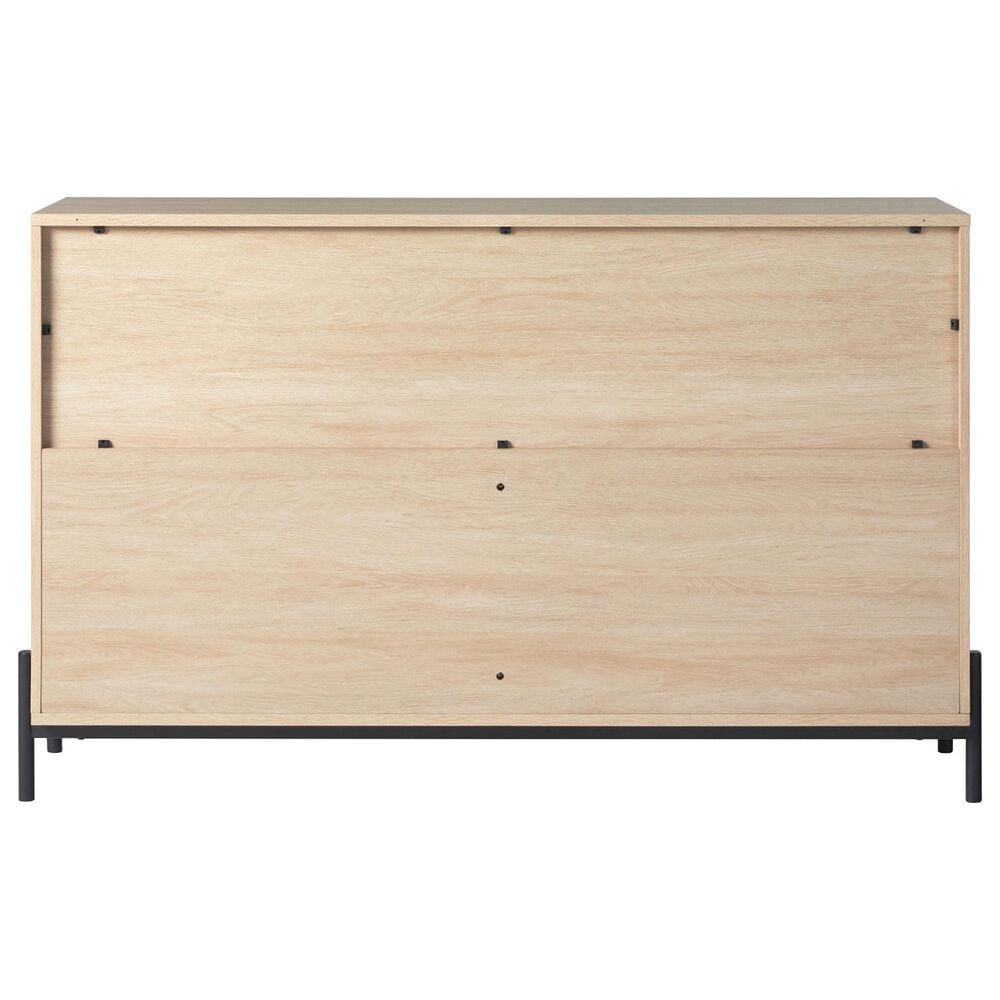Walker Edison Paris 6-Drawer Dresser in Coastal Oak, , large