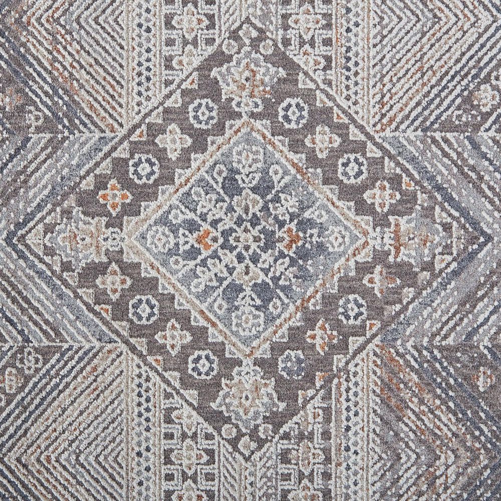 Feizy Francisco 4&#39; x 6&#39; Ivory and Charcoal Area Rug, , large