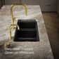 Kohler Cairn 33.5" Undermount Double-Bowl Kitchen Sink in Matte Black, , large