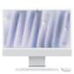 Apple 24-inch iMac with Retina 4.5K display: Apple M4 chip with 10-core CPU and 10-core GPU, 16GB Unified Memory, 256GB SSD, Nano-texture glass in Silver (Latest Model), , large