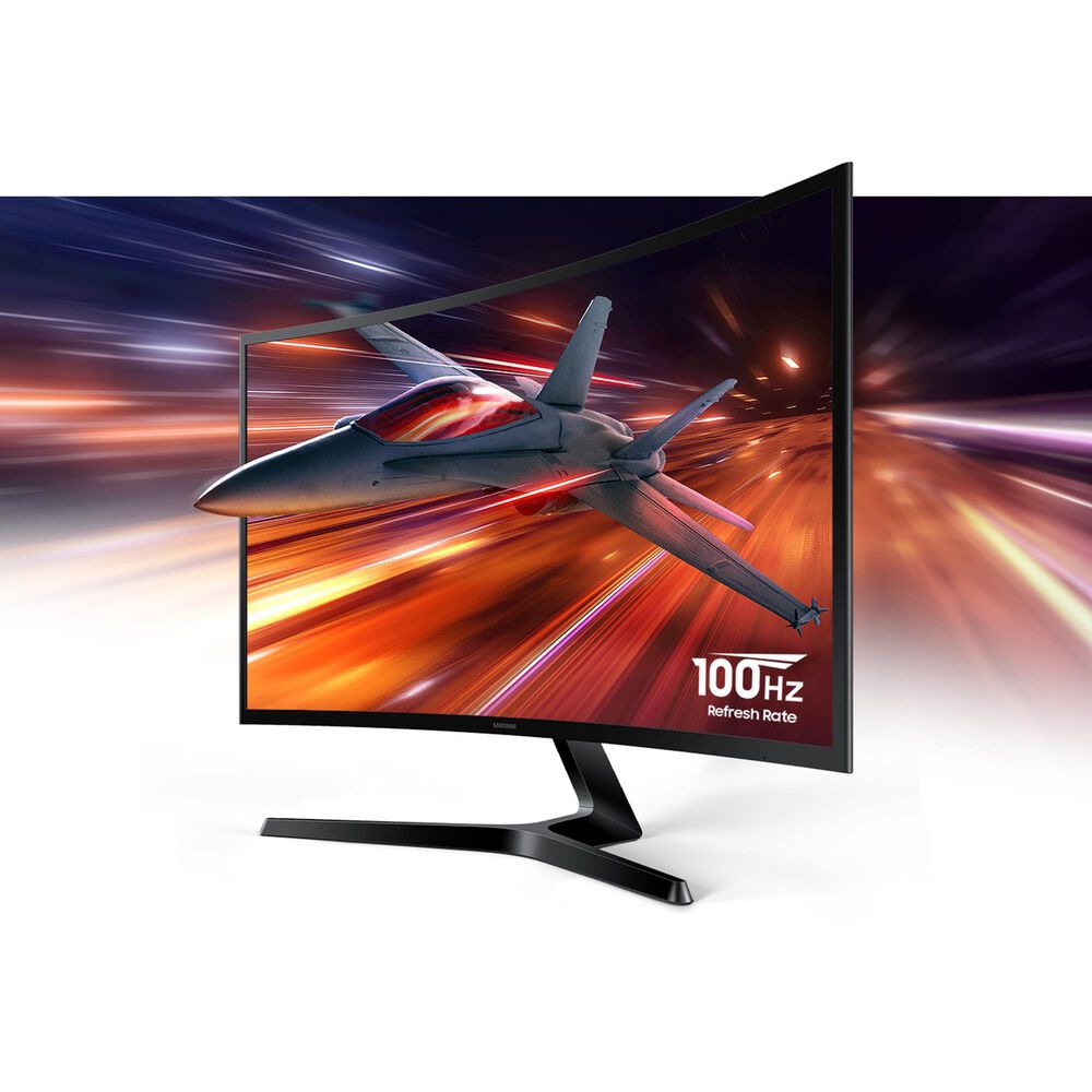 Samsung 24&quot; S3 &#40;S36GD&#41; FHD IPS 100Hz Curved Monitor in Black, , large