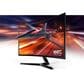 Samsung 24" S3 (S36GD) FHD IPS 100Hz Curved Monitor in Black, , large