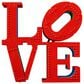 LEGO Art Love Collectible Building Set in Red, Blue and Green, , large