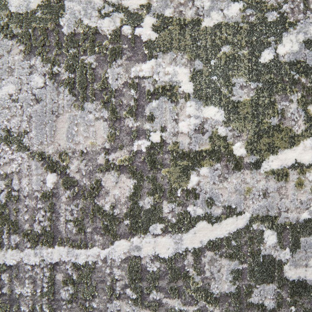 Feizy Cadiz 39N6F Green and Ivory 2"2" x 3"2" Area Rug, , large