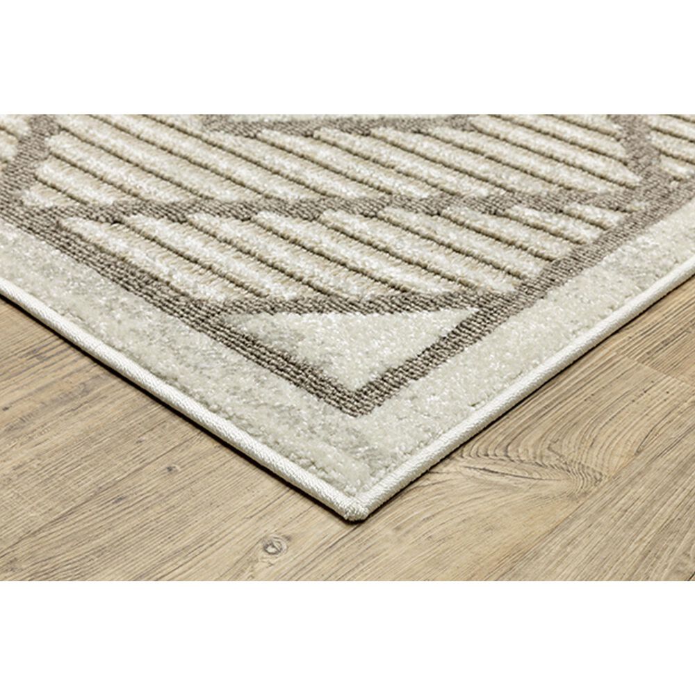Oriental Weavers Tangier TAN05 3&#39;3&quot; x 5&#39; Beige Area Rug, , large