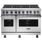 Viking Range 48" Gas Range with 8 Burners in Stainless Steel, , large