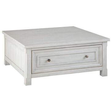 Ashley Robbinsdale Lift-Top Coffee Table in Antique White, , large