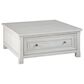 Ashley Robbinsdale Lift-Top Coffee Table in Antique White, , large