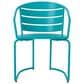 Hearth and Haven Santa Monica 3-Piece Outdoor Bistro Set in Teal, , large