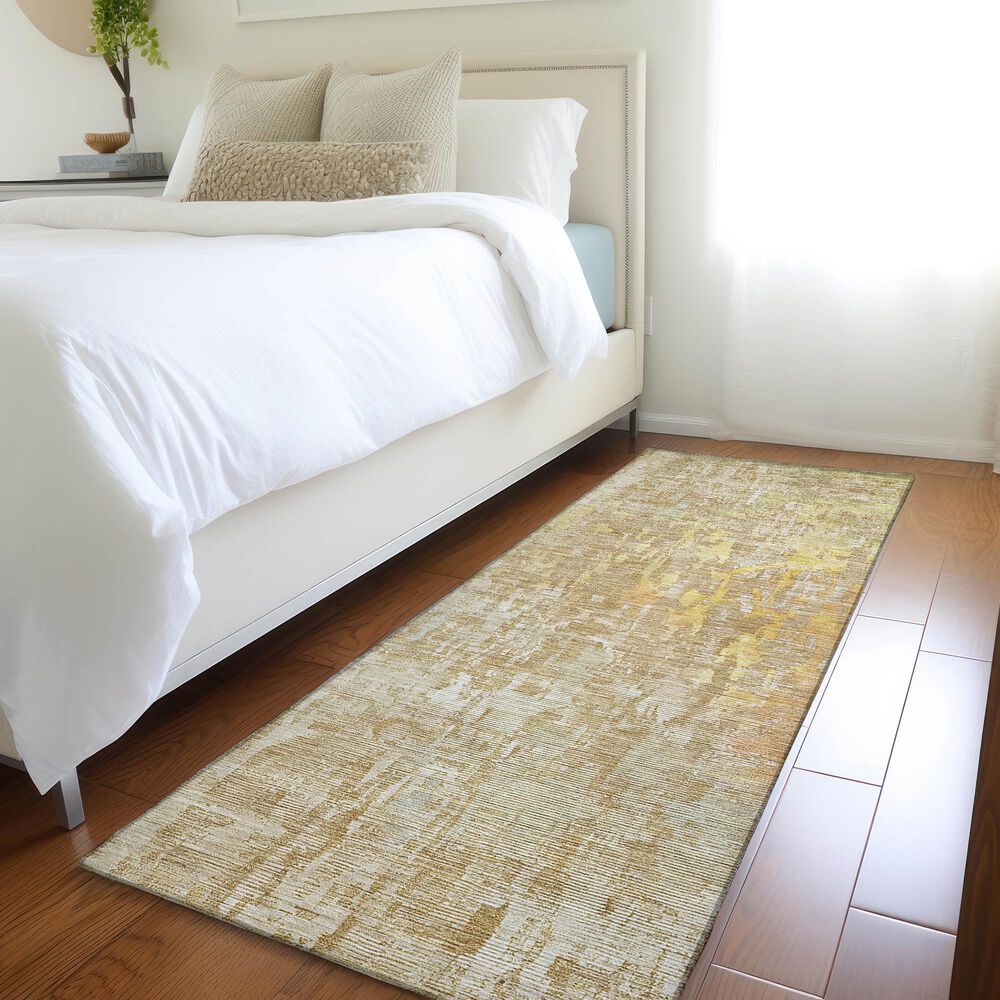 Dalyn Rug Company Kochi KC8 Khaki 2&#39;3&quot; x 7&#39;6&quot; Runner, , large
